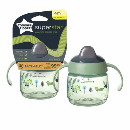 Tommee Tippee Tasse d'Apprentissage 190ml 4M+ - Vert - Tommee Tippee - pour bébé Maroc -www.babyboss.ma