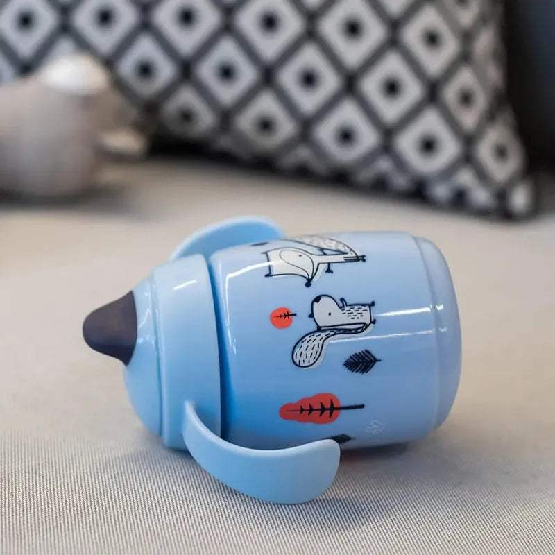 Tommee Tippee Tasse d'Apprentissage Anti-Fuite 300ml 6M+ - Bleu - Tommee Tippee - pour bébé Maroc -www.babyboss.ma