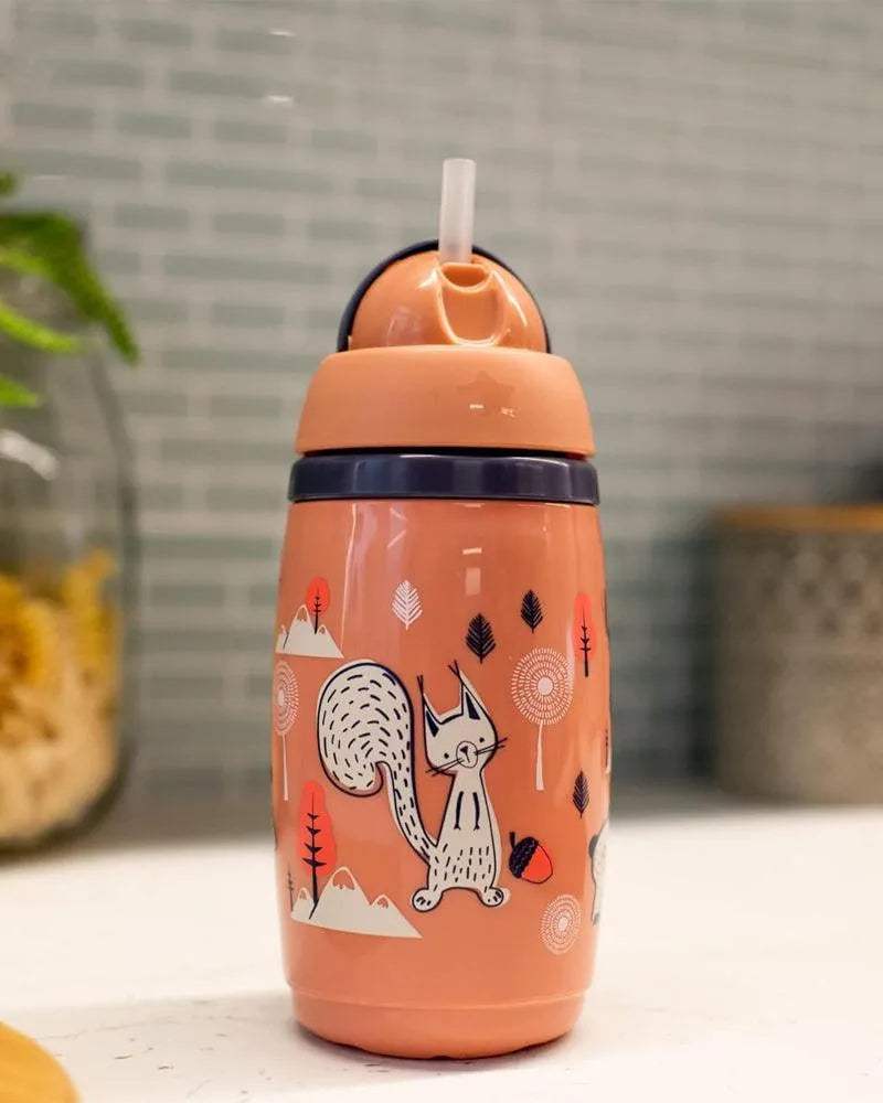 Tommee Tippee Tasse Isotherme à Paille SuperStar 266ml - Rose - Tommee Tippee - Gourdes Isothermes pour bébé Maroc -www.babyboss.ma