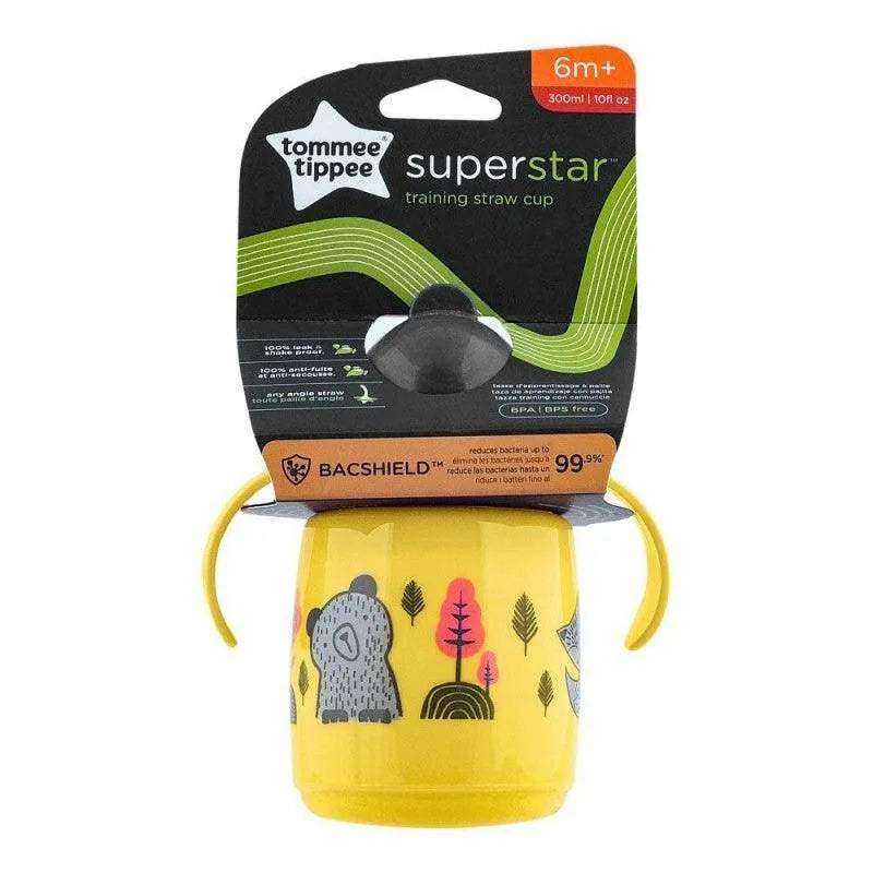 Tommee Tippee
Tommee Tippee Superstar Training Straw Cup, 6m+, 300ml - Tommee Tippee - Tasses à paille pour bébé Maroc -www.babyboss.ma