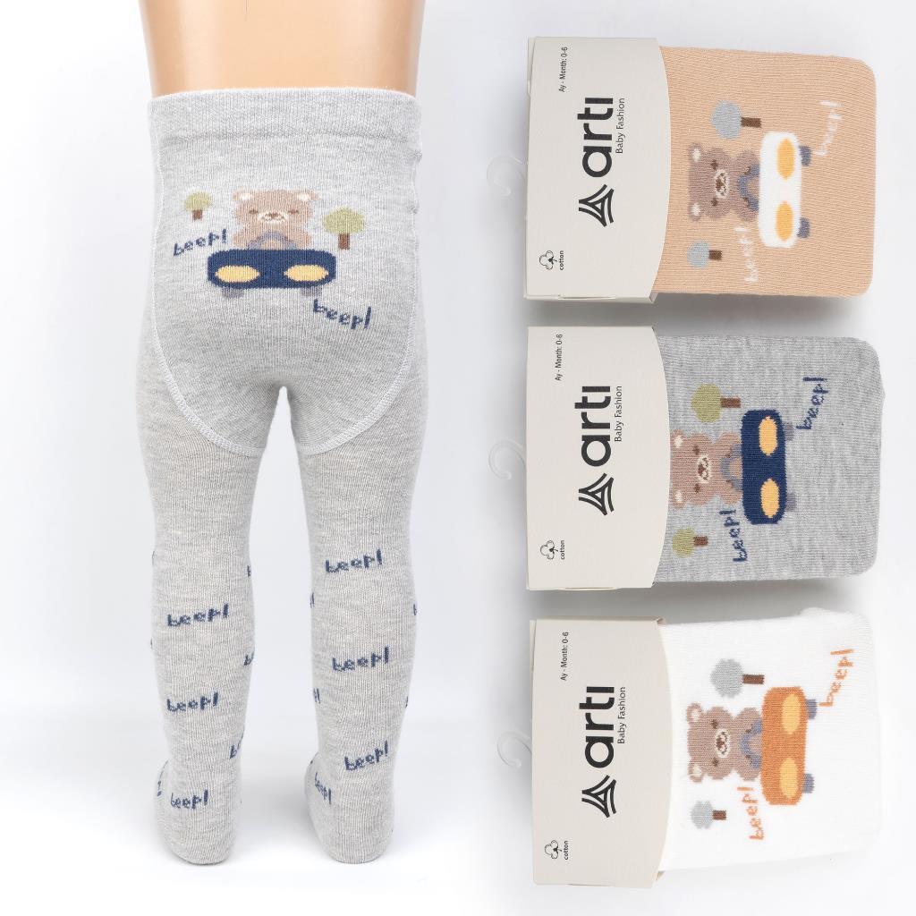 Collant bébé garçon Beep motif - Katamino - 