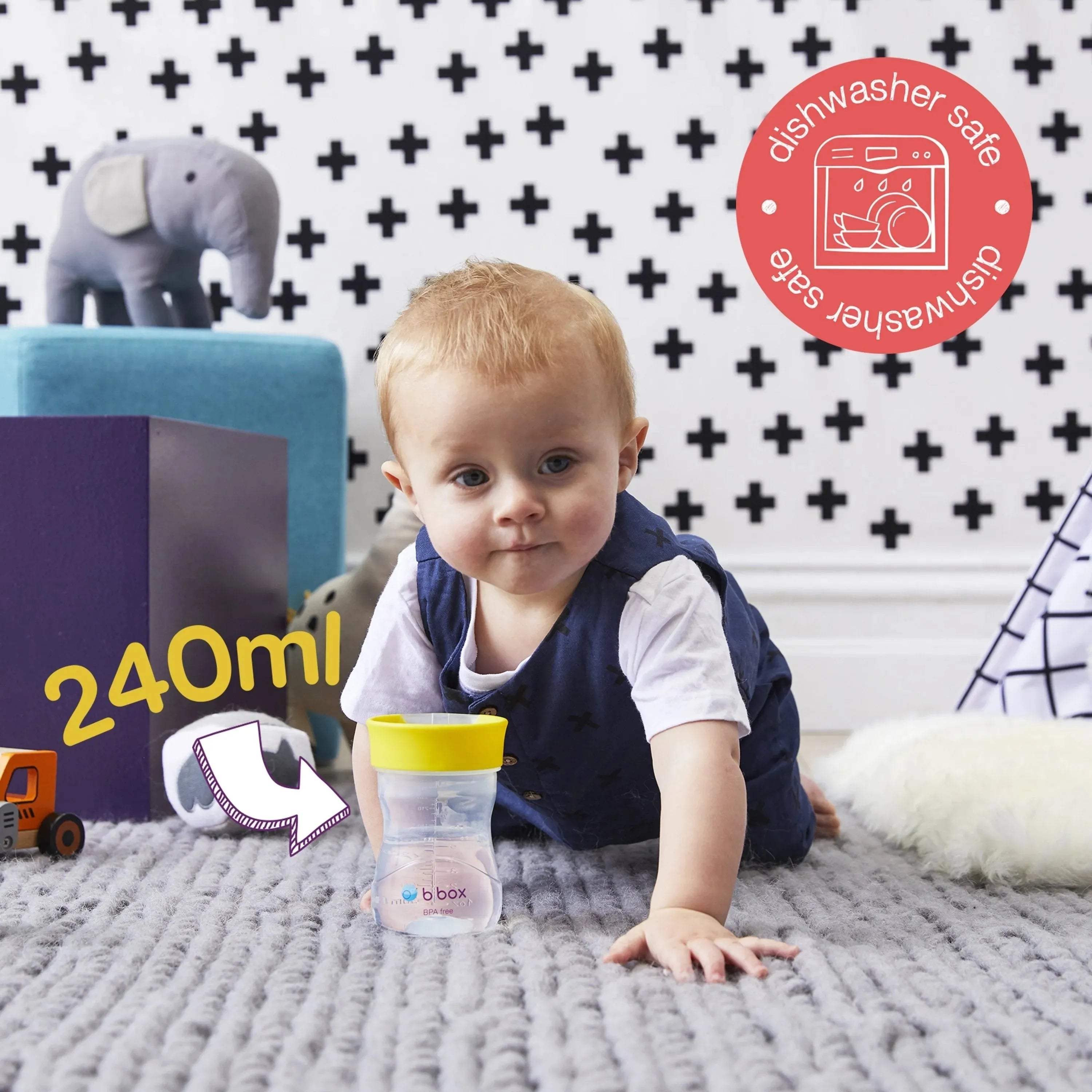 training cup - raspberry - BBOX USA - Cups pour bébé Maroc -www.babyboss.ma