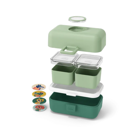 Monbento BPA-Free Lunch Box for Children – Green