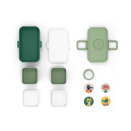 Monbento BPA-Free Lunch Box for Children – Green