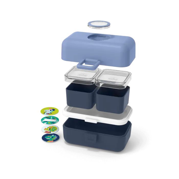 Monbento BPA-Free Lunch Box for Children – Blue