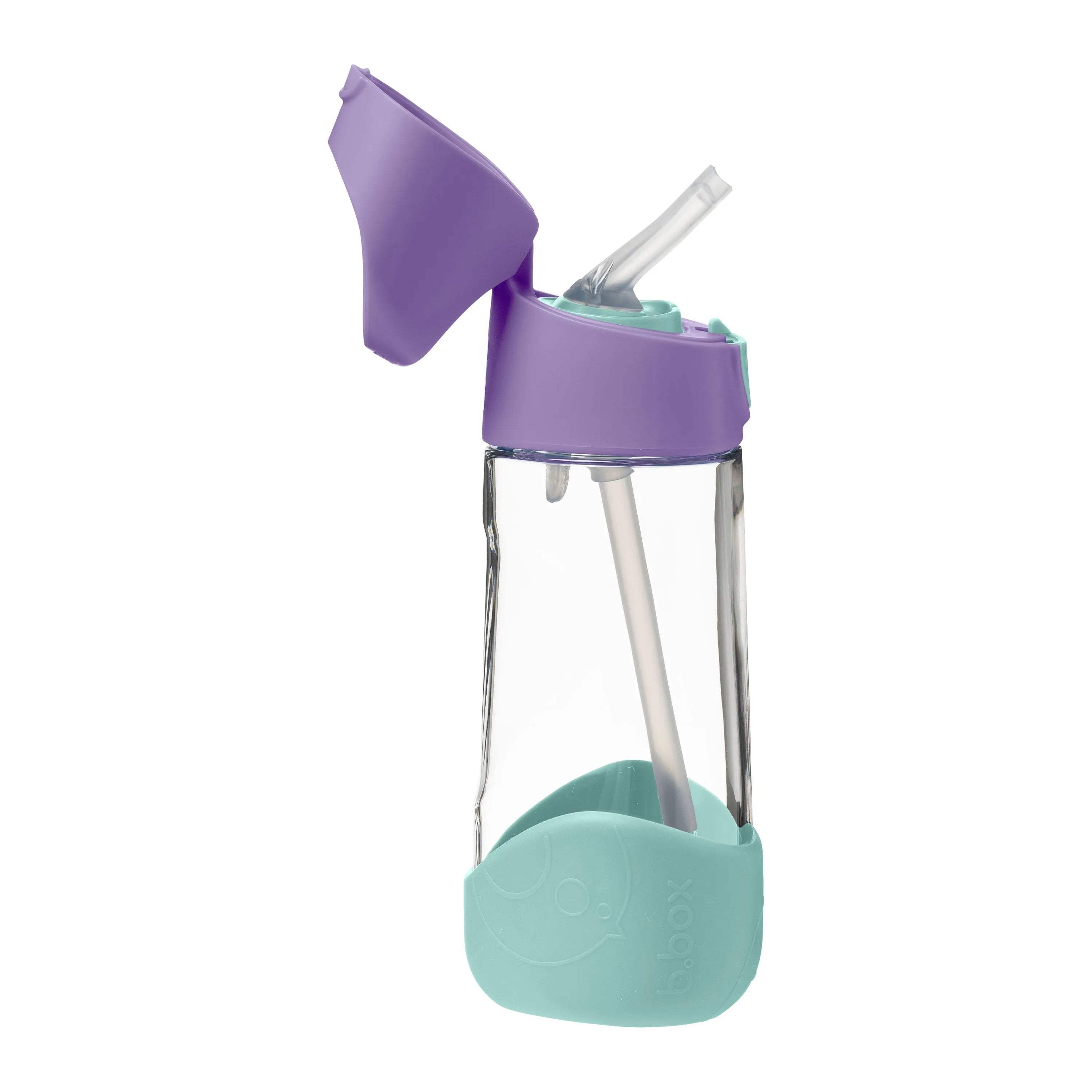 Gourde à paille B box Tritan™ - lilac pop 450ml - BBOX USA - Straw Bottles pour bébé Maroc -www.babyboss.ma