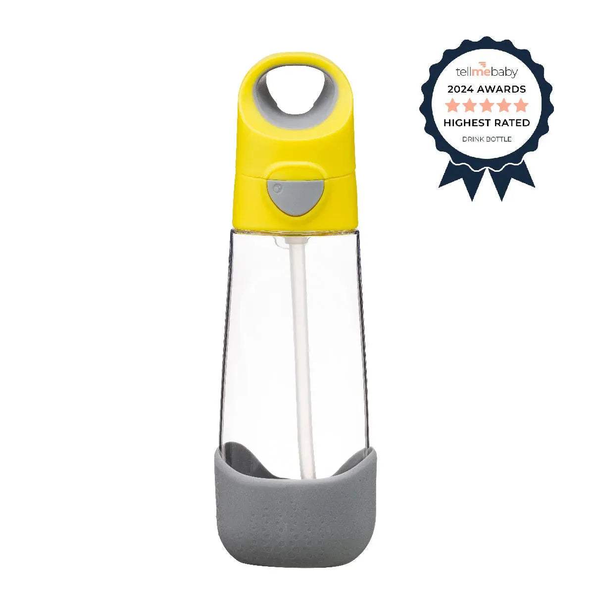 Gourde à paille B box Tritan™ - lemon sherbet 600ml - BBOX USA - Straw Bottles pour bébé Maroc -www.babyboss.ma