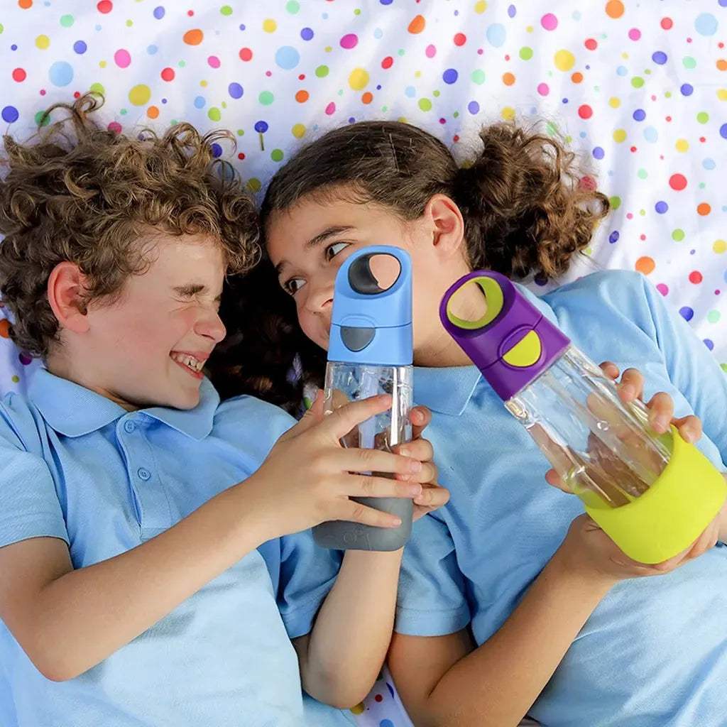 Gourde à paille B box Tritan™ - lemon sherbet 600ml - b.box - Straw Bottles pour bébé Maroc -www.babyboss.ma