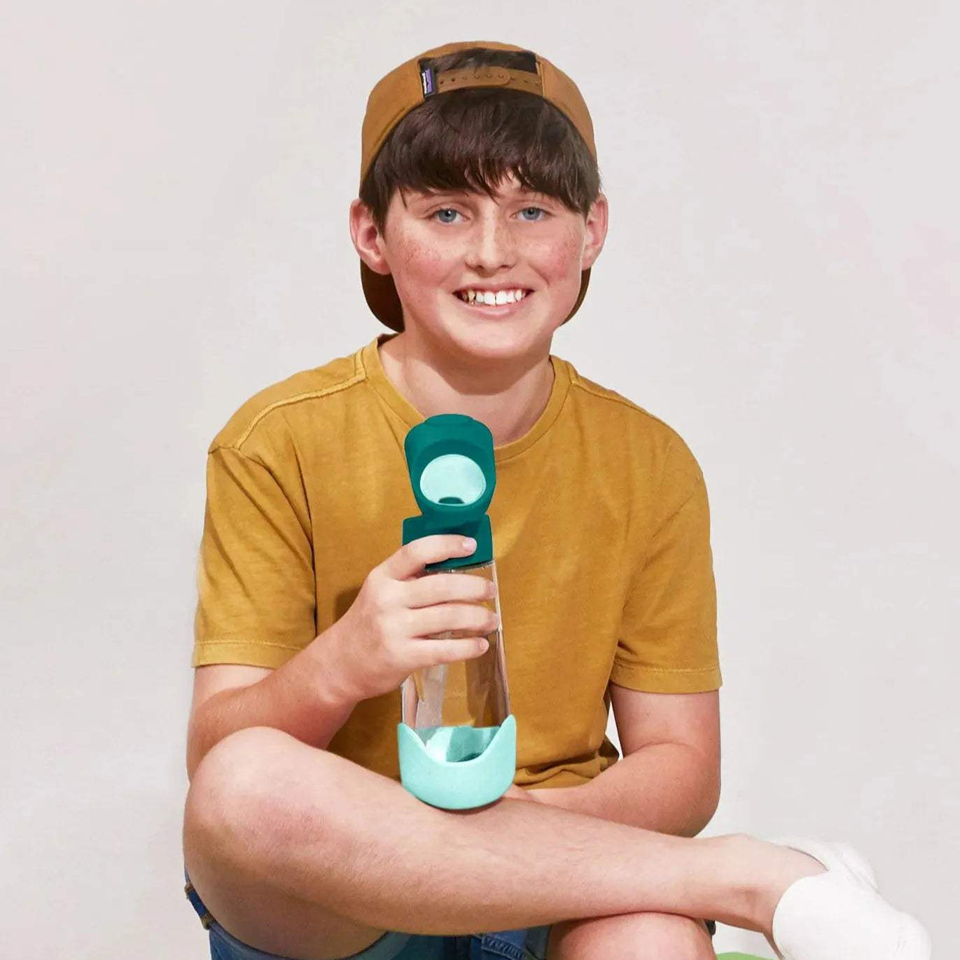 Gourde à paille B box Tritan™ - emerald forest 450ml - BBOX USA - Water bottles pour bébé Maroc -www.babyboss.ma