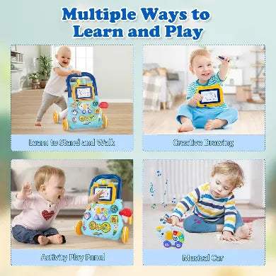 Trotteur bébé musical éléphant– Huanger - Huanger - pour bébé Maroc -www.babyboss.ma