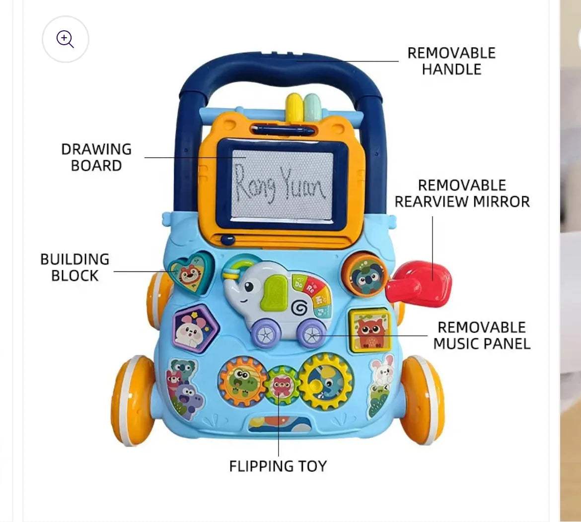 Trotteur bébé musical éléphant– Huanger - Huanger - pour bébé Maroc -www.babyboss.ma