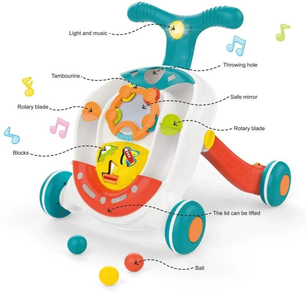 Trotteur de marche à balles – Huanger - Huanger - pour bébé Maroc -www.babyboss.ma