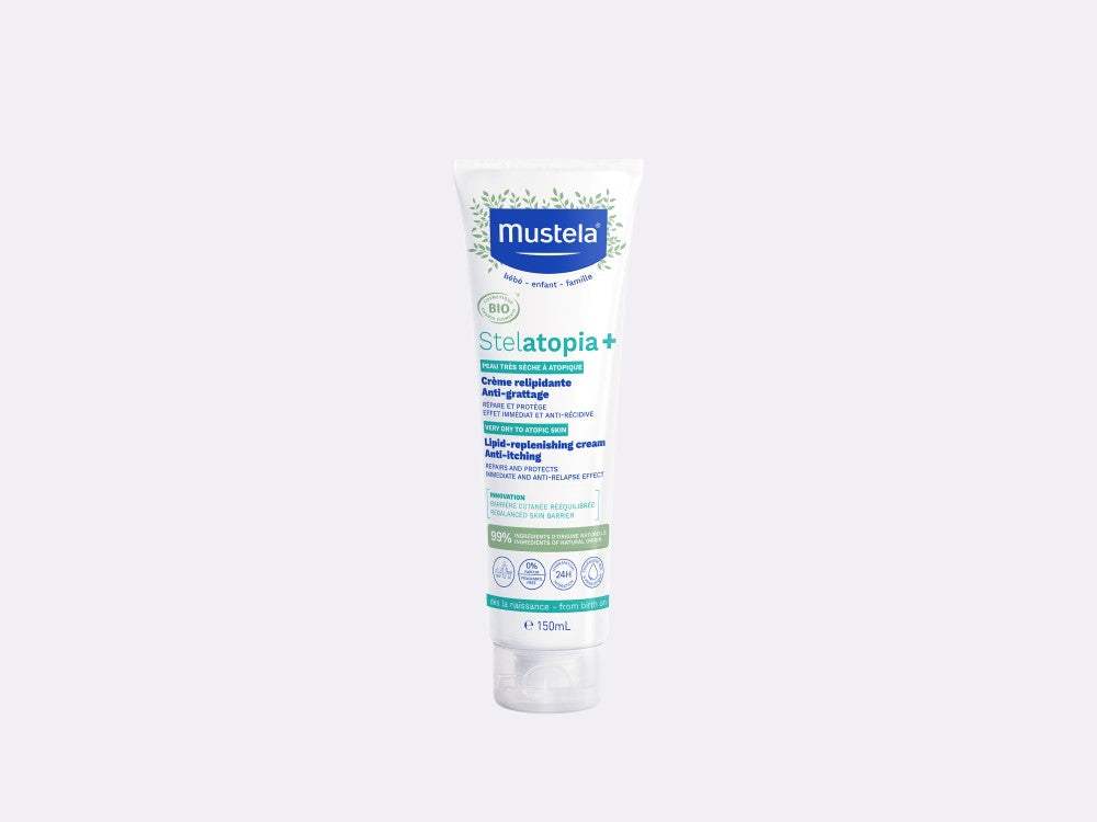 Stelatopia + Crème relipidante anti-grattage certifiée BIO