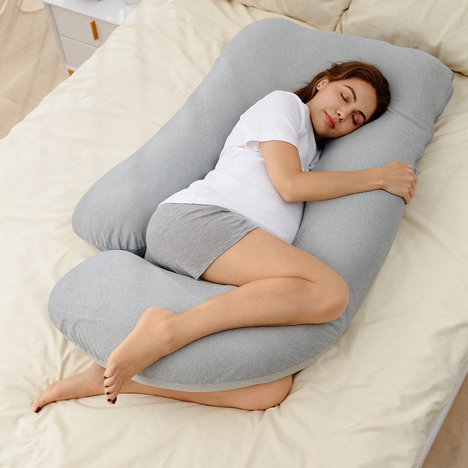 u_shaped_pregnancy_pillow - Babyboss.ma -bebe-maroc