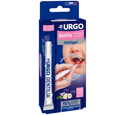 Urgo Gel poussée dentaire bébé - Dentilia® Filmogel - Babyboss.ma - Urgo - pour bébé maroc