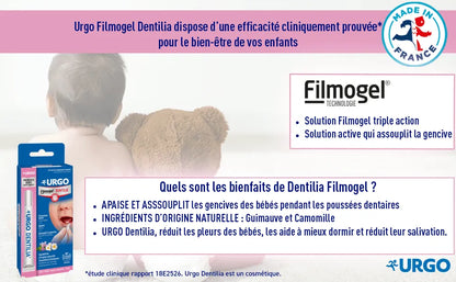 Urgo Gel poussée dentaire bébé - Dentilia® Filmogel - Babyboss.ma - Urgo - pour bébé maroc