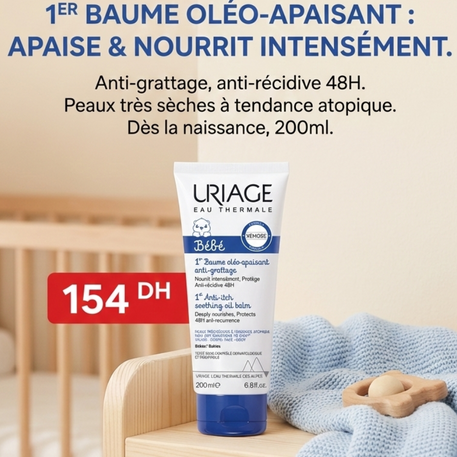 uriage_bb_1er_baume_oleo-apaisant_anti-grattage_-_200ml-52676844454199-bebe-babyboss.ma-maroc - Babyboss.ma -bebe-maroc