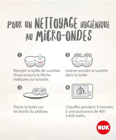 Sucette en silicone NUK MommyFeel