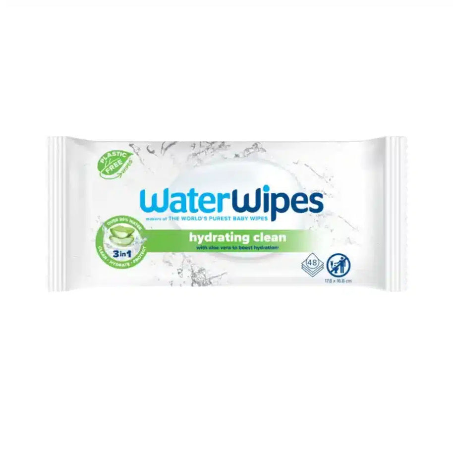 مناديل WaterWipes® المنعمة المرطبة – مناديل تنظيف مرطبة