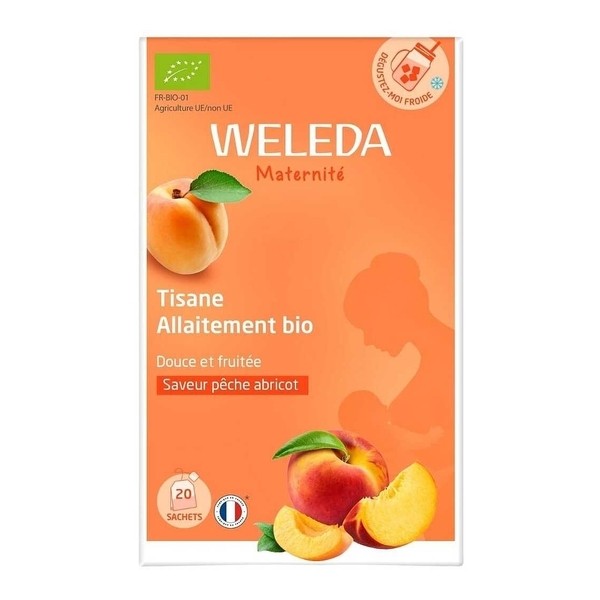 Weleda Tisane Allaitement pêche abricot Bio ×20