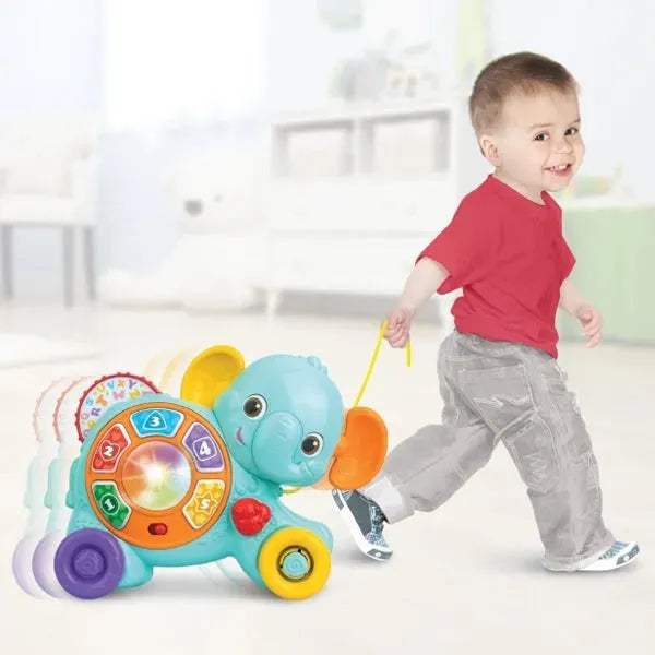 WINFUN - Mon Éléphant À Tirer - Winfun - Jeux et jouets pour bébé Maroc -www.babyboss.ma
