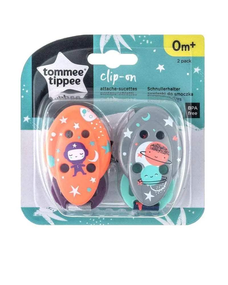 Attache-Sucette Tommee Tippee Closer To Nature 0M+ - Tommee Tippee - Attache Sucette pour bébé Maroc -www.babyboss.ma