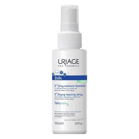 1er Spray Asséchant Réparateur 100ml - Uriage Bébé - Uriage Bébé - Eaux de Toilette pour bébé Maroc -www.babyboss.ma