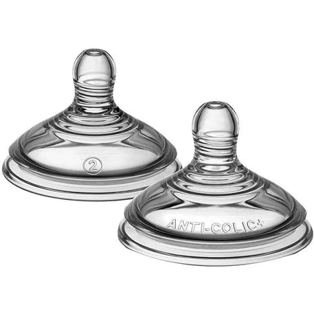 2 Tétines Tommee Tippee Anti-coliques avancées - Débit moyen 3m+ - Tommee Tippee - Tétines pour bébé Maroc -www.babyboss.ma