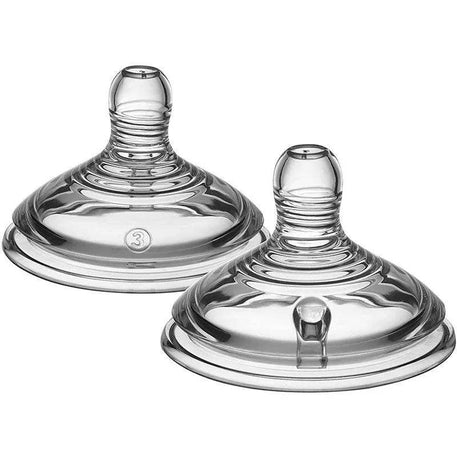 2 Tétines Tommee Tippee Closer to Nature - Débit rapide 6m+ - Tommee Tippee - Tétines pour bébé Maroc -www.babyboss.ma
