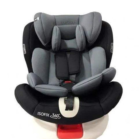 360° siège autoISOFIX BURBAY noir - isofix - SIEGE AUTO pour bébé Maroc -www.babyboss.ma