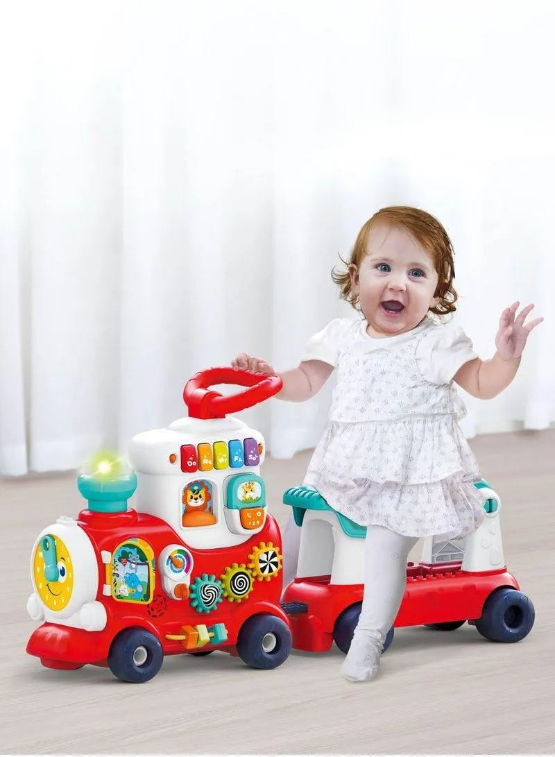 4 in 1 smart Learning push and ride train - babyboss toys - pour bébé maroc