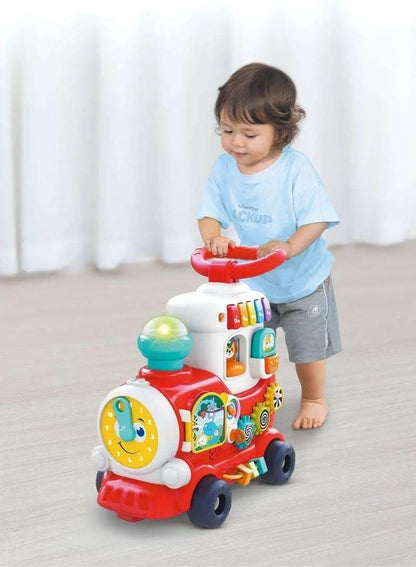 4 in 1 smart Learning push and ride train - babyboss toys - pour bébé maroc