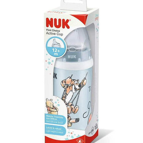 Active Cup Winnie 300ml NUK 12M+ Bleu - NUK - Tasses pour bébé Maroc -www.babyboss.ma