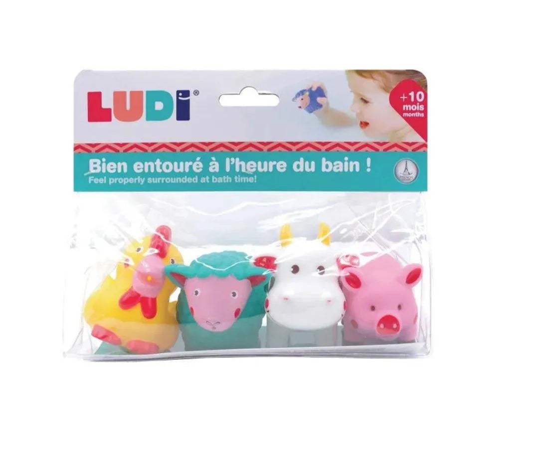 Aspergeurs " Ferme " Jouets De Bain LUDI - Ludi - - Babyboss.ma