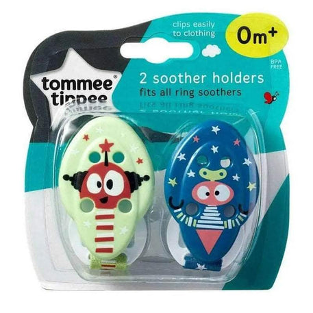 Attache-Sucette Tommee Tippee Closer To Nature 0M+ - Tommee Tippee - Attache Sucette pour bébé Maroc -www.babyboss.ma