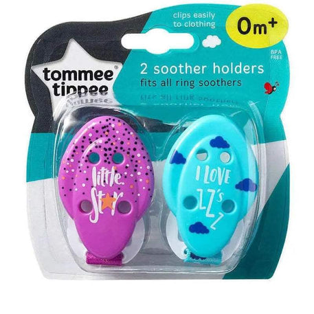 Attache-Sucette Tommee Tippee Closer To Nature 0M+ - Tommee Tippee - Attache Sucette pour bébé Maroc -www.babyboss.ma