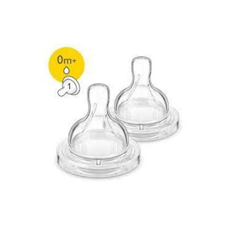 Avent 2 Tétines Classic Anti-Colic Débit Nouveau-né 0m+ - Philips Avent - Tétines pour bébé Maroc -www.babyboss.ma