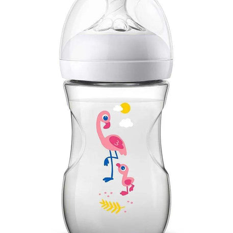 Avent Biberon Natural 260ml - Flamant - Philips Avent - Biberon pour bébé Maroc -www.babyboss.ma