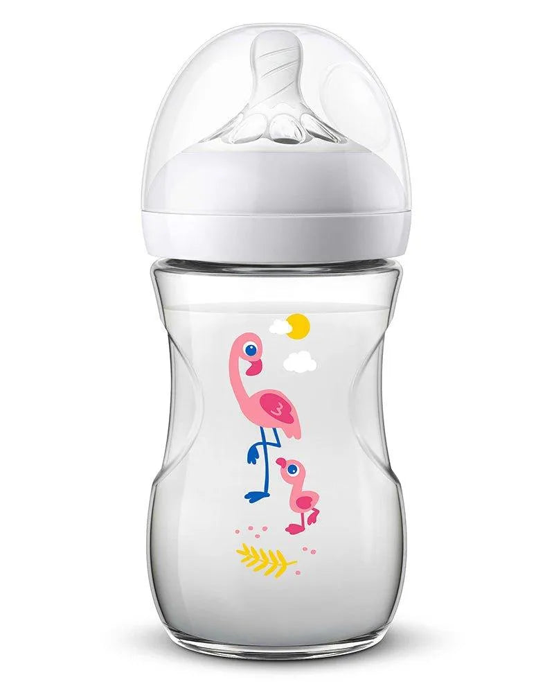 Avent Biberon Natural 260ml - Flamant - Babyboss.ma - Philips Avent - pour bébé maroc