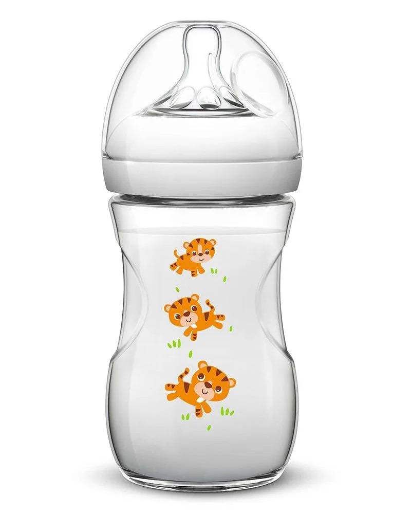 Avent Biberon Natural 260ml - Tigre - Philips Avent - Biberon pour bébé Maroc -www.babyboss.ma