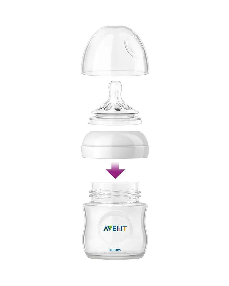 Avent Biberon Natural en Verre - 120ml - Babyboss.ma - Philips Avent - pour bébé maroc