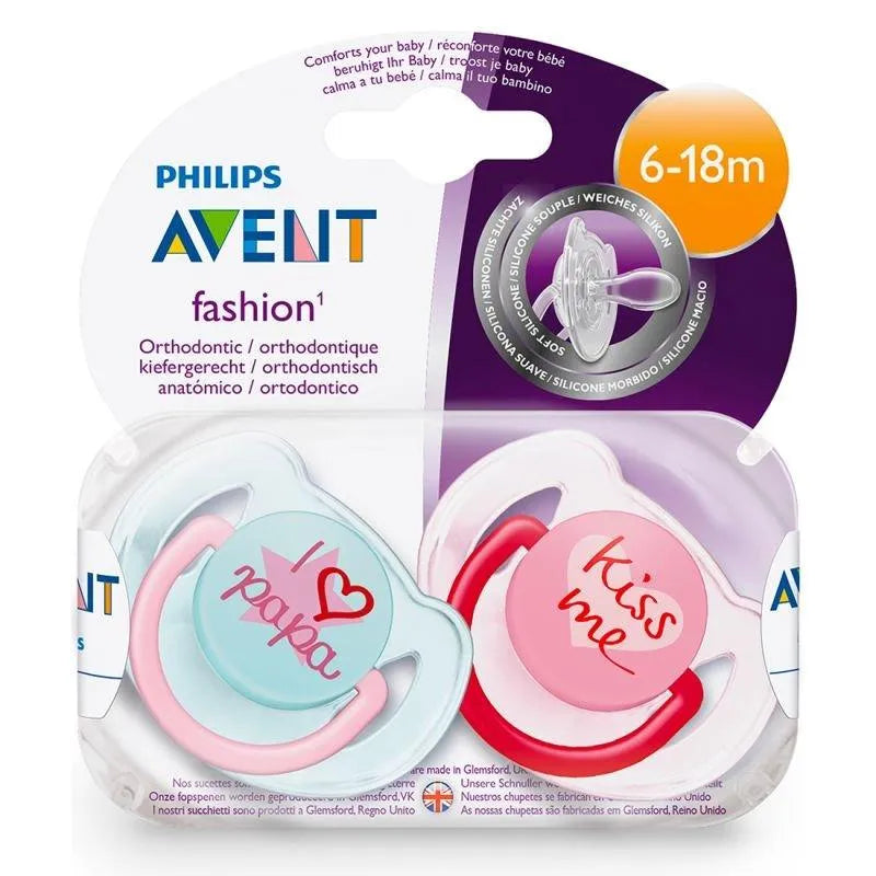 Avent Classic Sucette Animaux Silicone Orthodontique Classic 6-18 mois x2 - Babyboss.ma - Philips Avent - pour bébé maroc