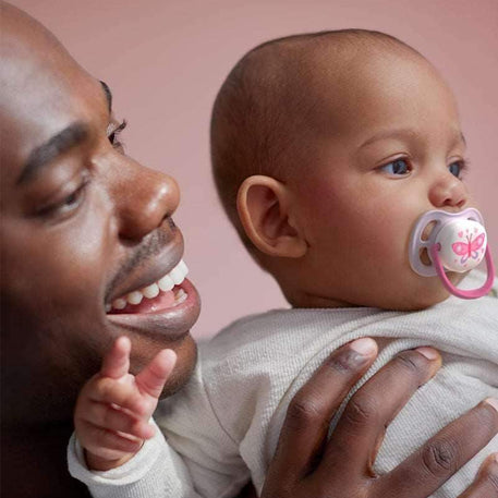 Avent Lot de 2 Sucettes Ultra Air Collection Happy 0-6m Fille - Philips Avent - Sucettes pour bébé Maroc -www.babyboss.ma