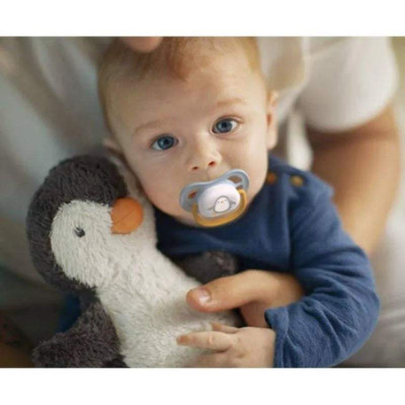 Avent Lot de 2 Sucettes Ultra Air Penguin & Éléphant 0-6m Garçon - Philips Avent - Sucettes pour bébé Maroc -www.babyboss.ma