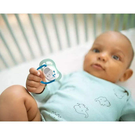 Avent Lot de 2 Sucettes Ultra Air Penguin & Éléphant 0-6m Garçon - Philips Avent - Sucettes pour bébé Maroc -www.babyboss.ma