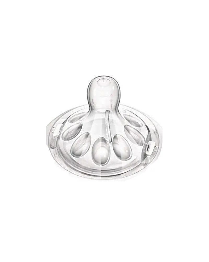 Avent Lot de 2 Tétines Natural Débit Rapide - 6mois+ - Babyboss.ma - Philips Avent - pour bébé maroc