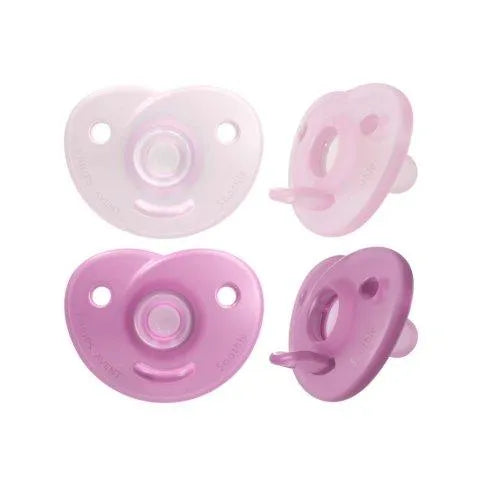 Avent Soothie Sucettes 0-6M Girl SCF099/22 | 2 pièces - Babyboss.ma - Philips Avent - pour bébé maroc