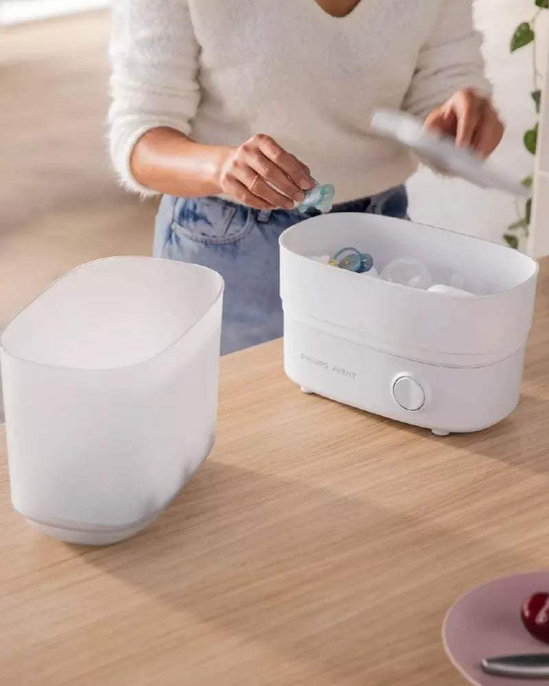 Avent Stérilisateur Electrique à Vapeur 3en1 - Philips Avent - Stérilisateurs de biberons pour bébé Maroc -www.babyboss.ma
