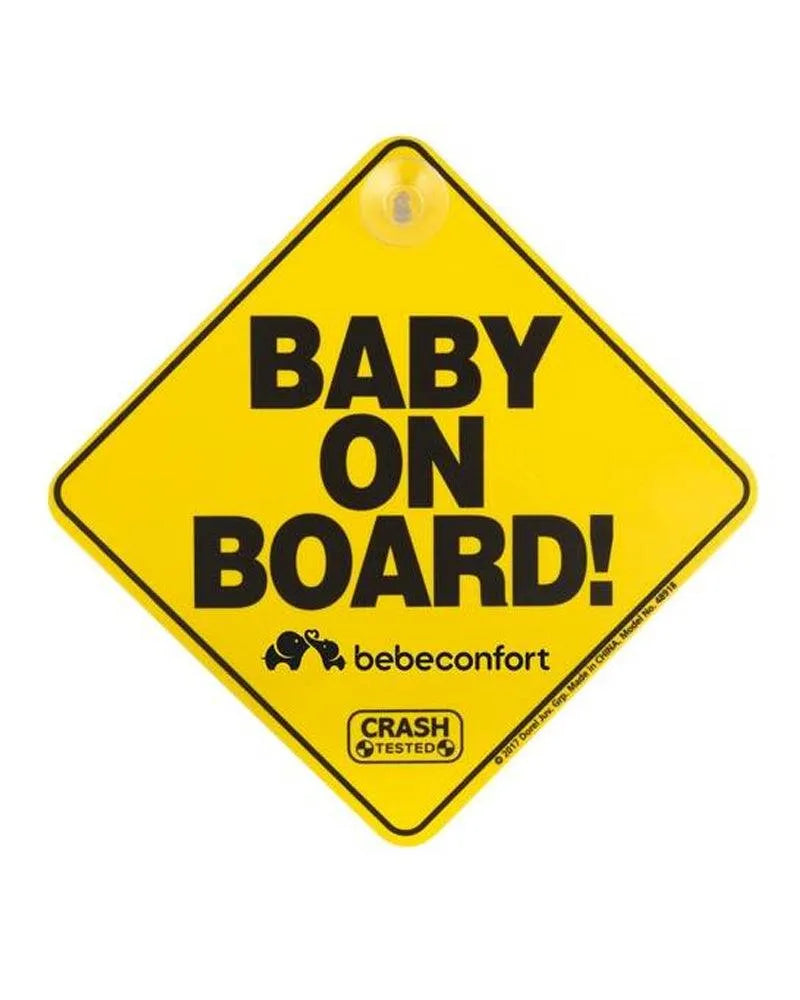 Baby On Board Sticker Plastifié English - Bébé Confort - Babyboss.ma - Bébé Confort - pour bébé maroc