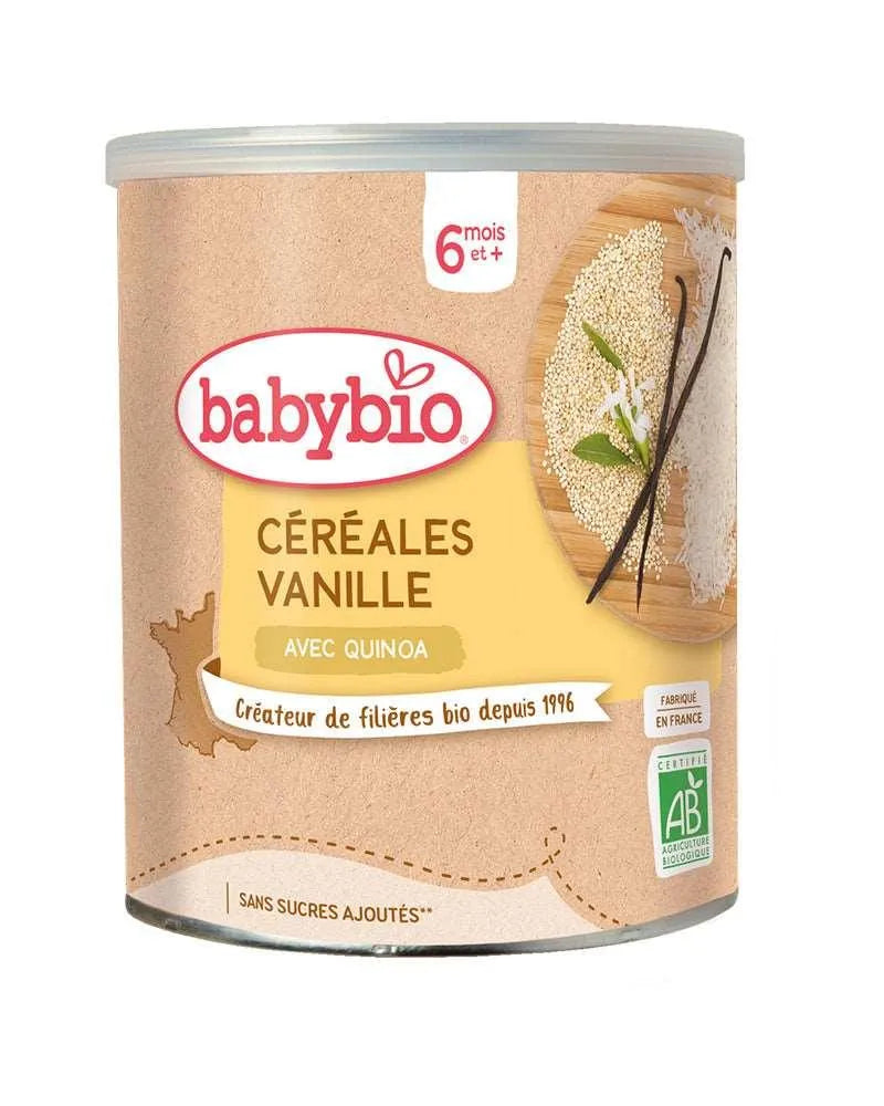 Babybio Céréales Vanilles avec Quinoa 220g - Babyboss.ma - Babybio - pour bébé maroc